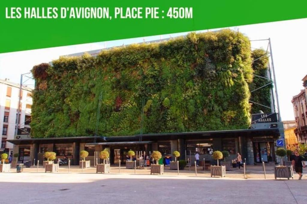 La Cachette De L'Horloge - Ac Clim - Wifi - 100M Palais Des Papes Apartment อาวีญง ภายนอก รูปภาพ