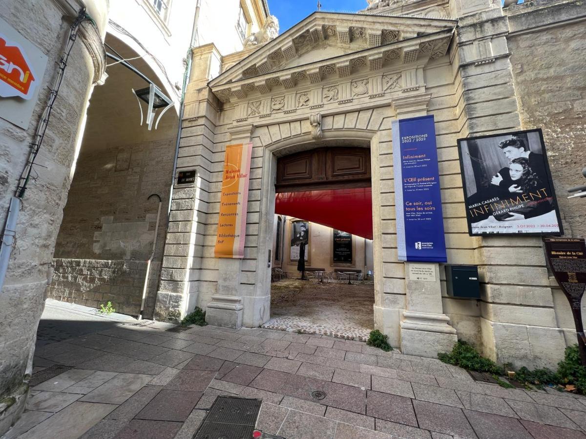 La Cachette De L'Horloge - Ac Clim - Wifi - 100M Palais Des Papes Apartment อาวีญง ภายนอก รูปภาพ